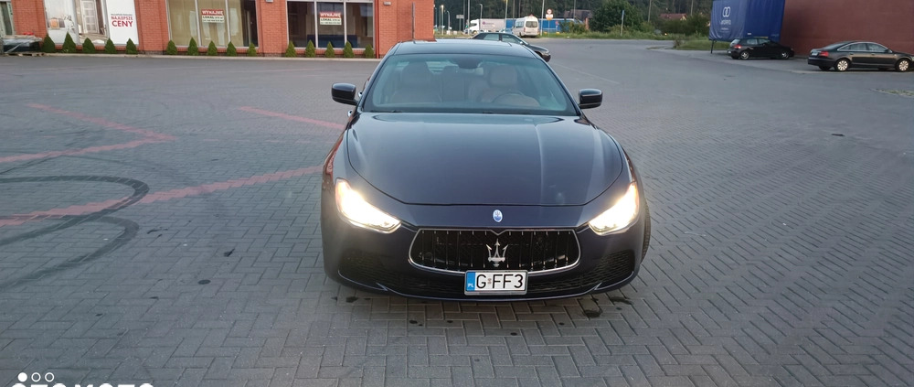 Maserati Ghibli cena 129000 przebieg: 104000, rok produkcji 2015 z Augustów małe 742